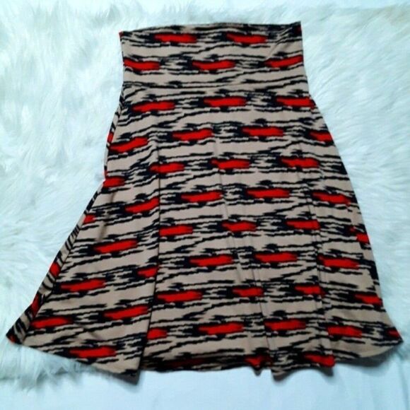 LuLaRoe Azure Skirt Size Medium (M) - Picture 1 of 9